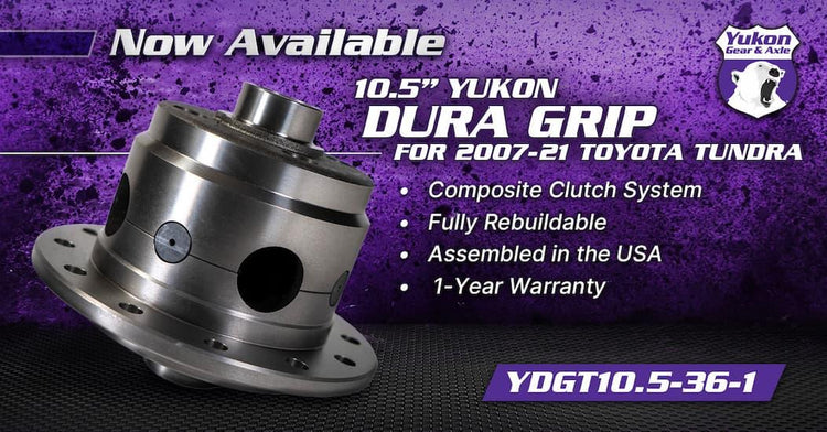 Introducing the YDGT10.5-36-1 Dura Grip from Yukon Gear & Axle