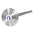 Yukon 1541H alloy rear axle for 8.2" and 8.5" GM passenger