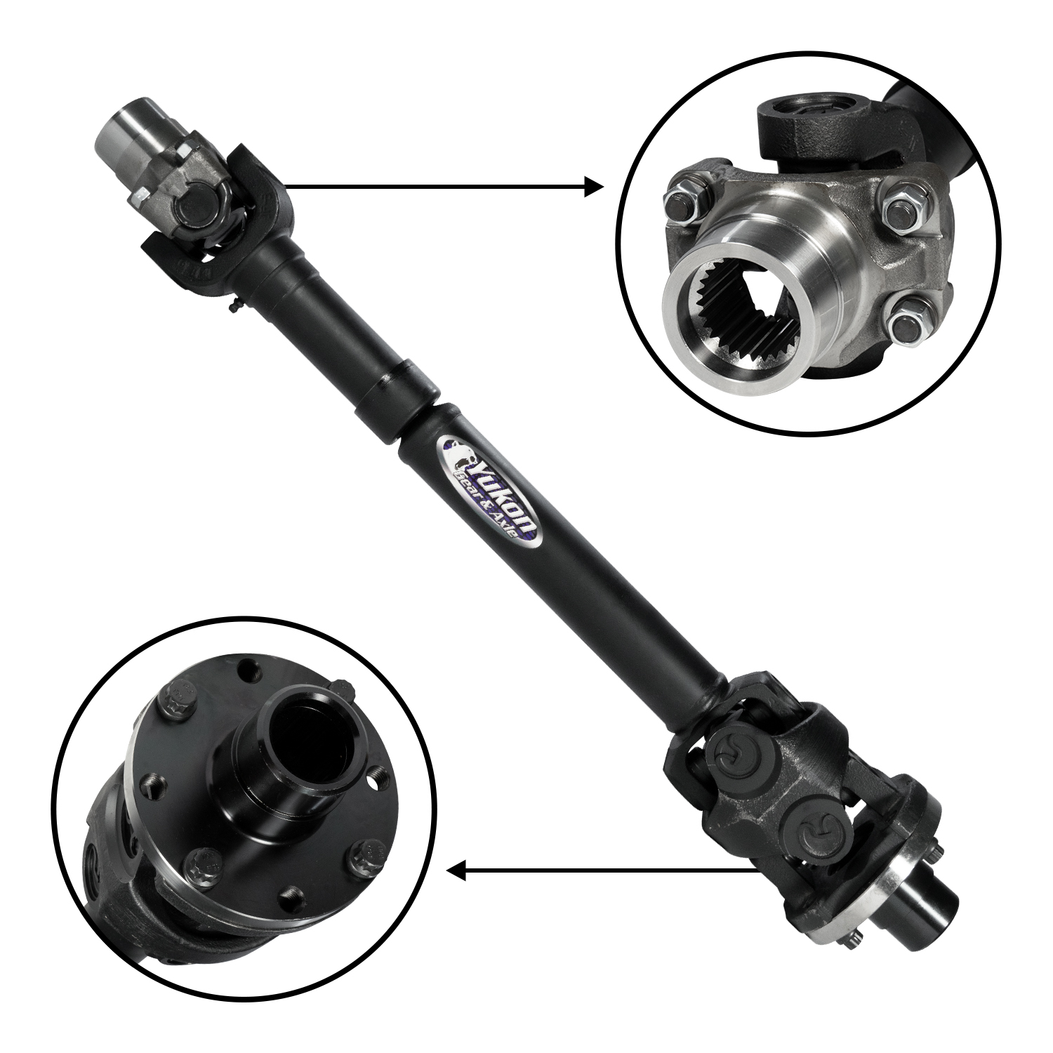 Jeep JL Rubicon Rear Driveshaft, with 2 Door with Automatic Transmission 