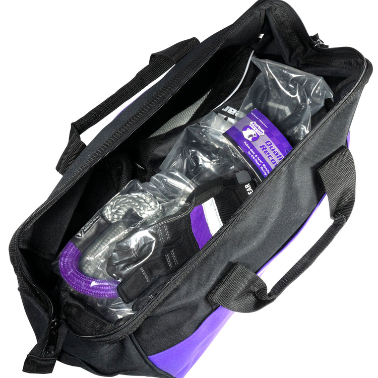 Yukon Recovery Gear Kit with 7/8″, 30-Foot Long Kinetic Rope, Shackles, & More