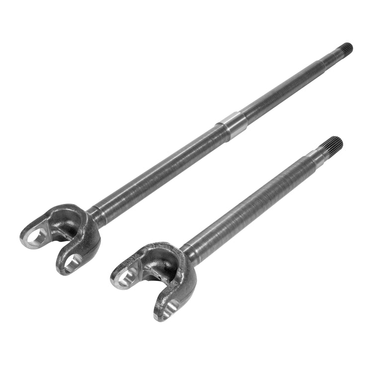 Yukon Chromoly Front Axle Kit for Jeep JL Dana 30, 27 Spline, with FAD Delete