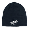 Soft Yukon Beanie with Logo, Deep Navy Blue