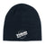 Soft Yukon Beanie with Logo, Deep Navy Blue