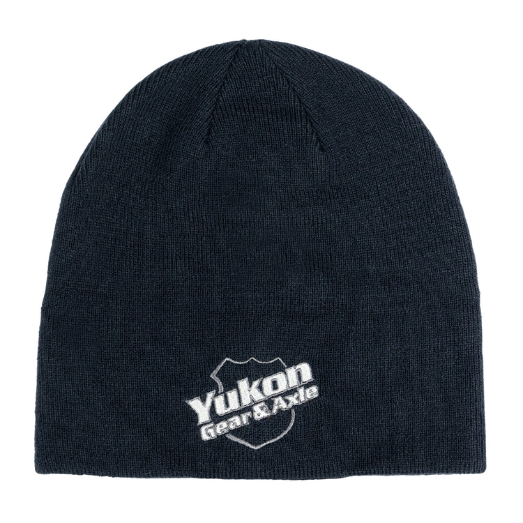 Soft Yukon Beanie with Logo, Deep Navy Blue