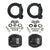 Yukon Stage 2 Jeep JL Re-Gear Kit w/Covers for Dana 30/35, 3.73 Ratio, 24 Spline