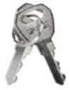 BulletProof Hitches Replacement Key for locking products (key # 19).