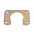 Axle bearing retainer for Ford 9", small bearing, 3/8" bolt holes