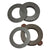 9.75" TracLoc clutch set, includes belleville springs