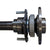 Yukon Chromoly Rear Axle Kit, Dana 44, Narrow Track w/eLocker, RH, 33.25” Long