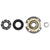 Ring & Pinion Gear Kit Package Front & Rear with Install Kits - Toyota 9.5/8R