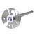 Yukon 1541H cut to fit rear axle shaft for early Ford 8" with 28 splines.