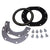 Wiper kit SMALL w/8 retaining bolts, Dana 25, Dana 27, Dana 30, & Dana 44.