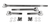 Yukon Chromoly Front Axle Kit, Dana 44, Both Sides, 19/30 Spline, 1310 U-Joints