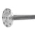 Yukon Chromoly Axle Shaft for Ford 10.5” Differential, Rear, 35 Spline, 37.25”