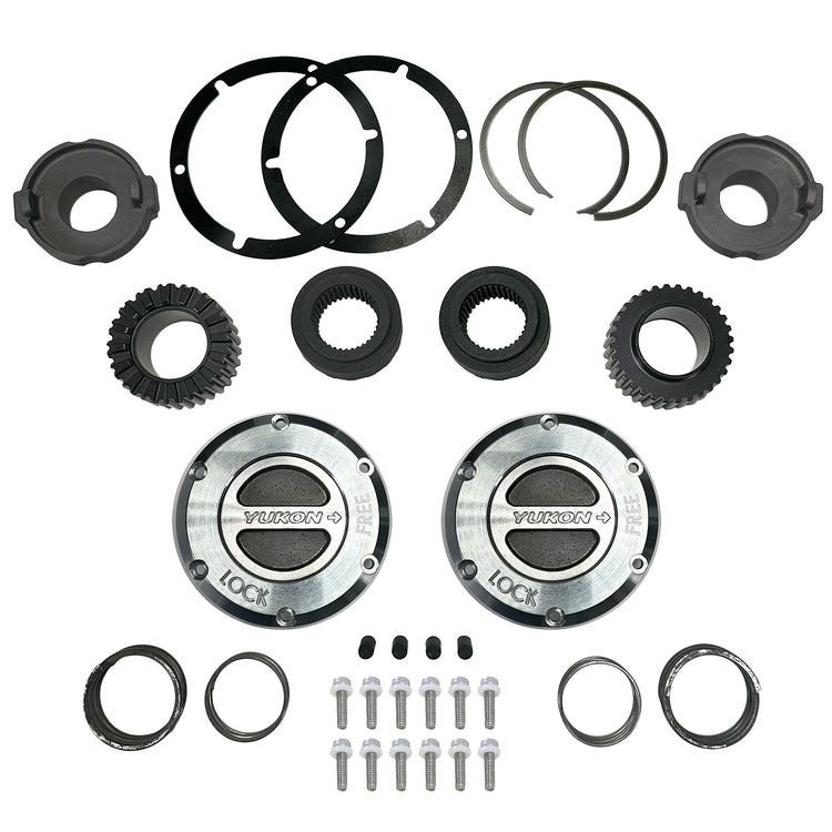 YHC70011 Locking Hub Kit for Ford Superduty - Yukon Gear & Axle D60SD 35spl Hardcore Locking Hub Set