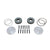 Yukon Hardcore Drive Flange Kit Dana 60 30-Spl Outer Stubs, Non-Engraved Caps