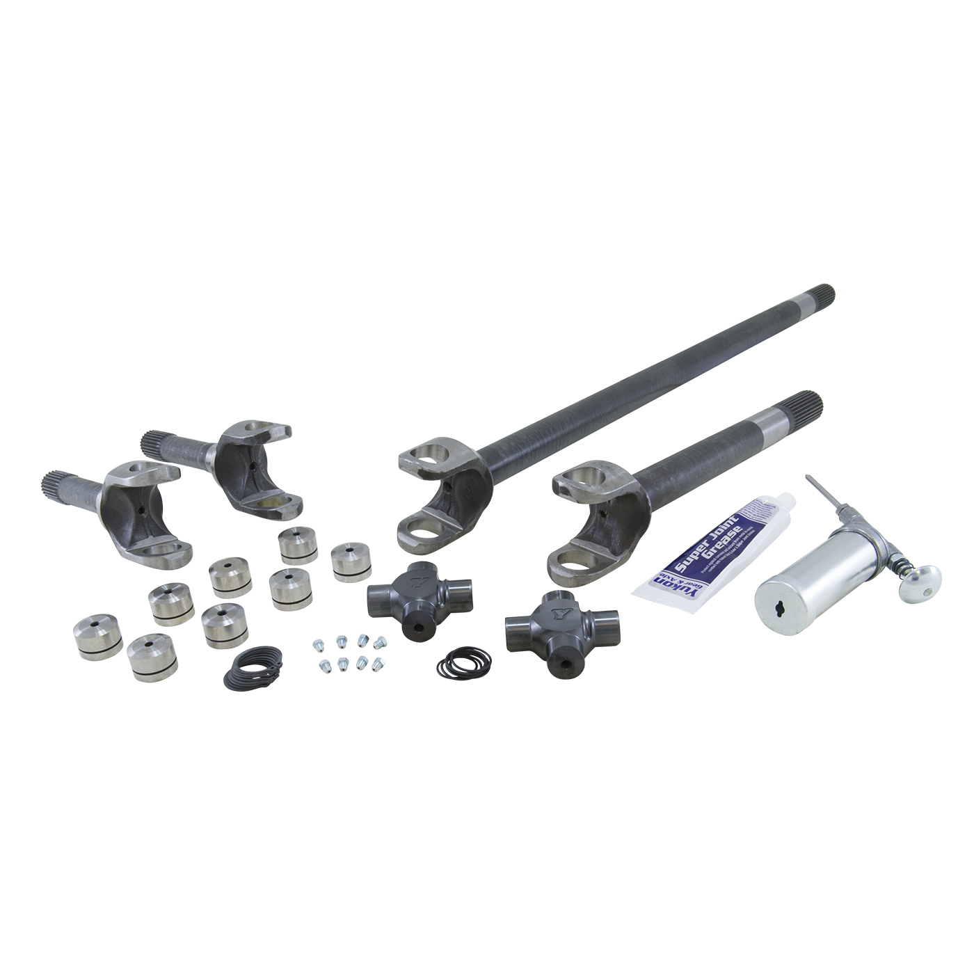 Yukon Chromoly Front Axle Kit, GM 8.5”, Both Sides, 19/30 Spline, Super Joints