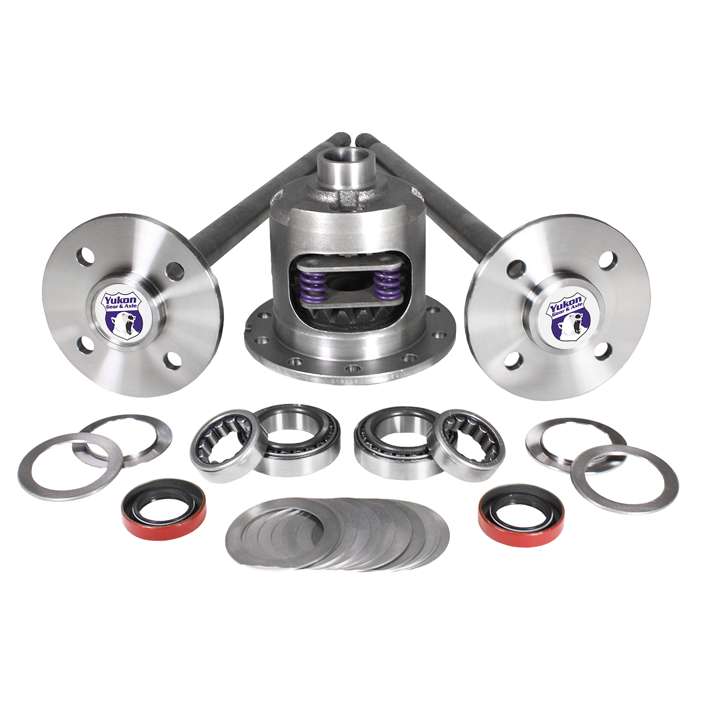 Yukon '79-'93 Mustang Axle kit, 28 Spline, 4 Lug Axles w/ DuraGrip positraction
