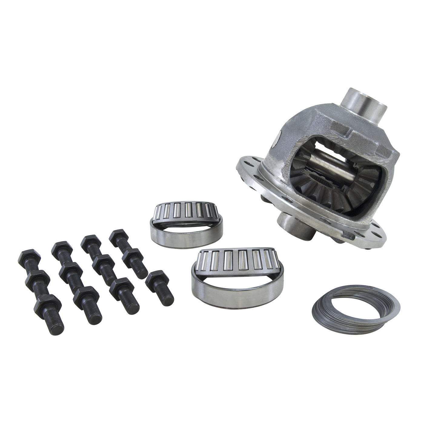 Yukon loaded standard open carrier case, Dana 80, 4.10-up, 35 spline, non ABS