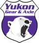 Yukon axle bearing retainer with large & small bearing, 3/8" bolt holes 