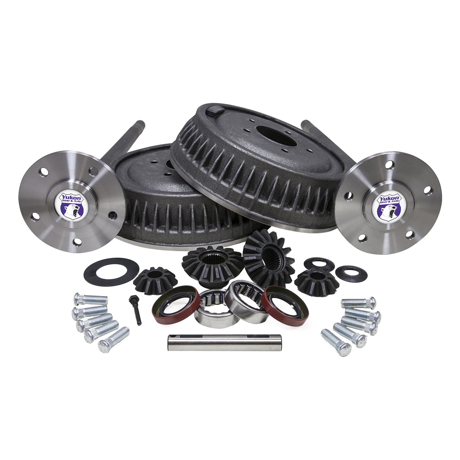 Yukon 5 lug Conversion Kit for 1963-1964 GM 12-bolt Truck 30-Spl
