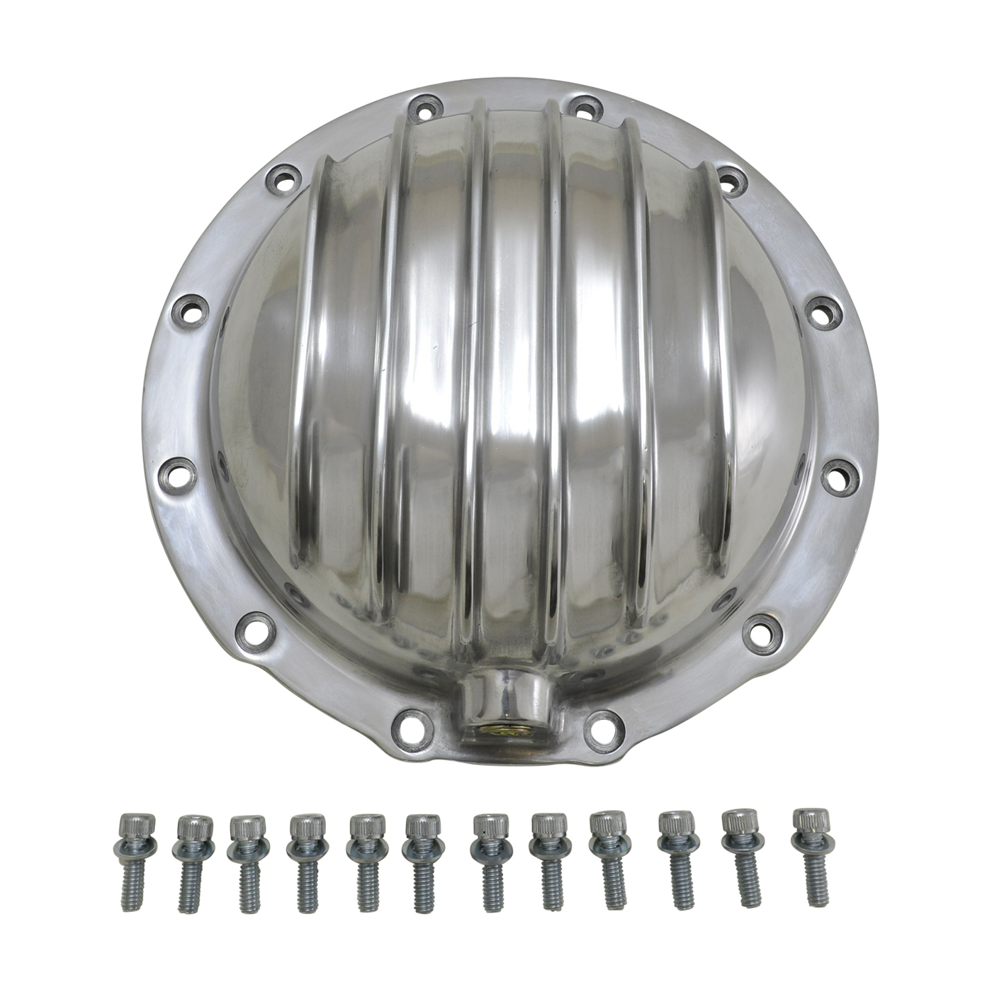 Finned Polished Aluminum Cover for AMC Model 20