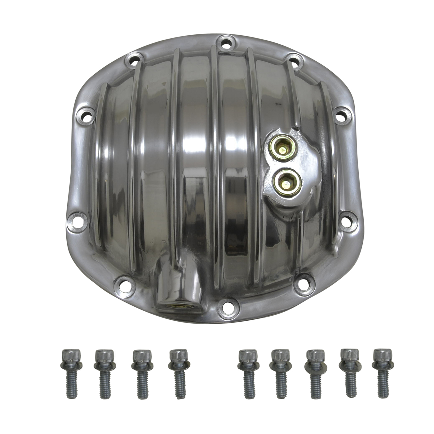 Polished Aluminum Replacement Cover for Dana 30 standard rotation