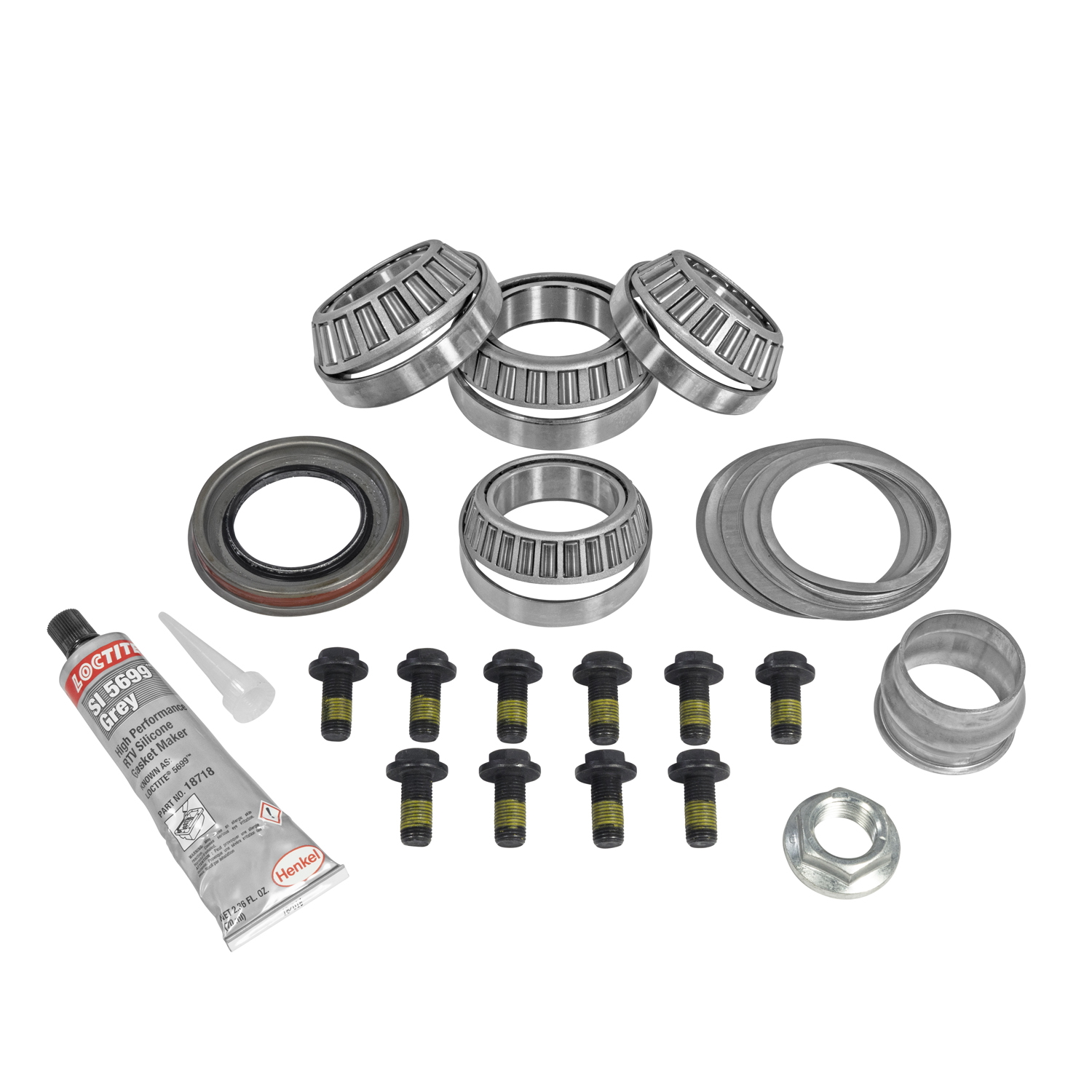 Yukon Master Overhaul Kit for Jeep Wrangler JL Dana 44/210 MM Front | YK  D44JL-FRONT | Yukon Gear & Axle