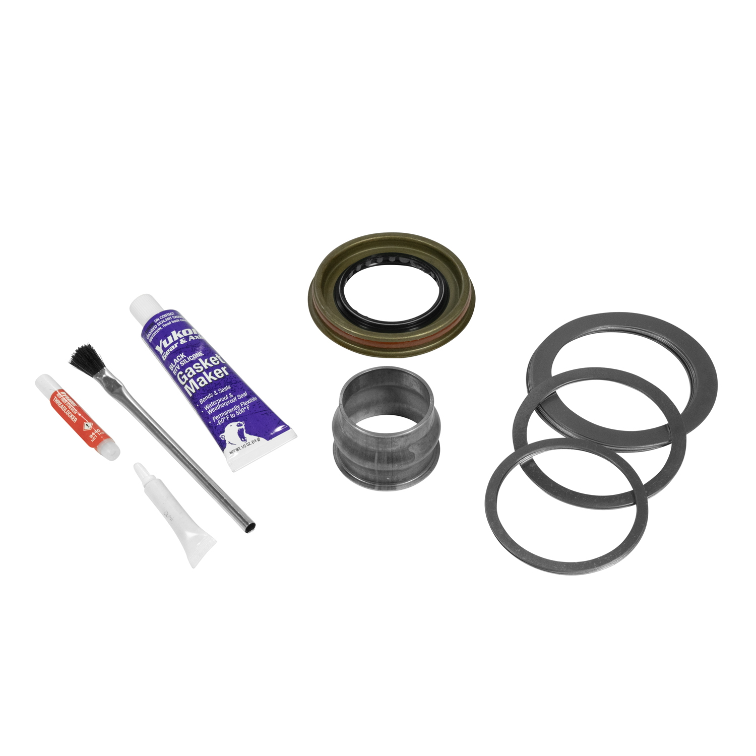 Yukon Minimum Install Kit, Jeep Wrangler JL Dana 44 Front, without Axle Seals