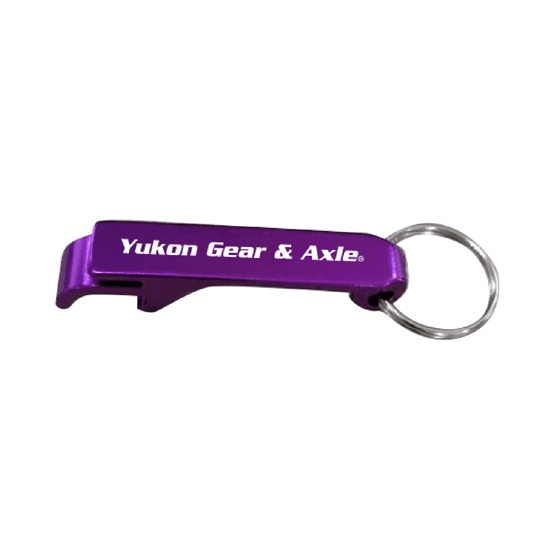 Yukon Aluminum Bottle/Can Opener Key Ring, Purple