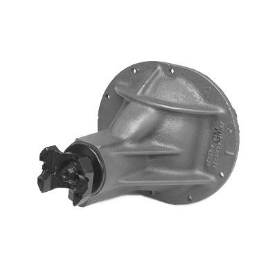 Drop out style rear end with no removable pinion support. Uses bolt in axles. Has 8.2" ring gear. Ring Gear Bolts: (10) 3/8 x 24 RH 