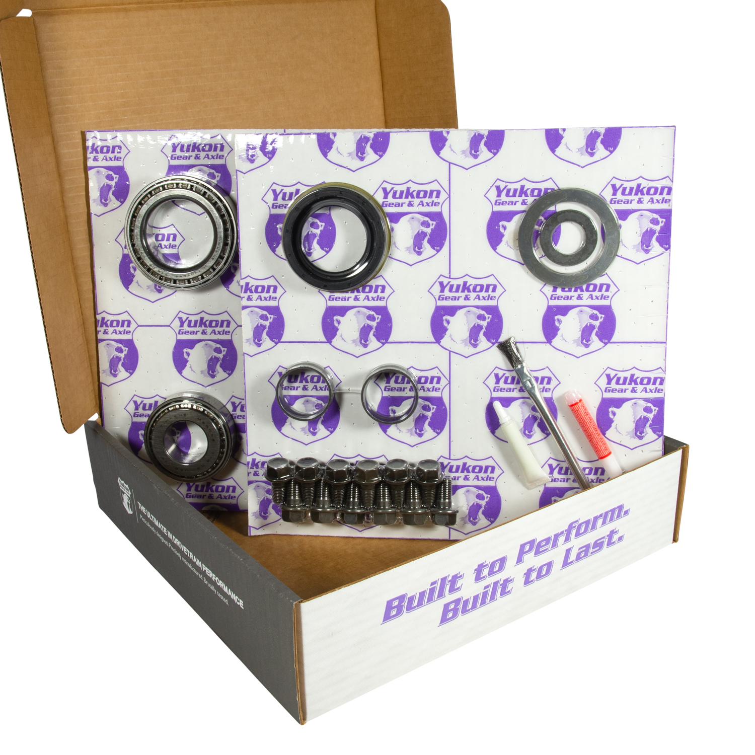 9.25" CHY 3.21 Rear Ring & Pinion, Install Kit, 1.705" Axle Bearings & Seal