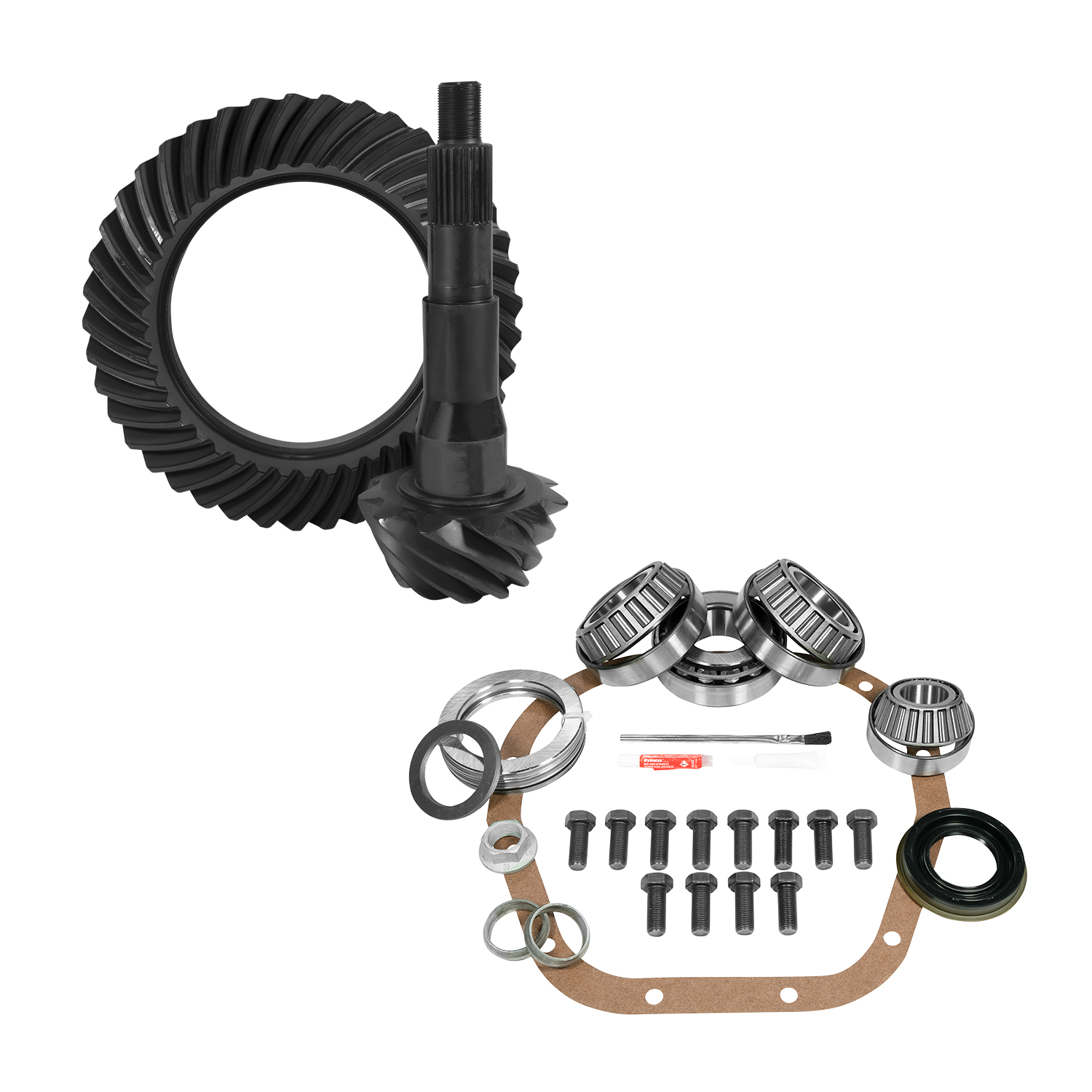 10.5" Ford 4.11 Rear Ring & Pinion and Install Kit 