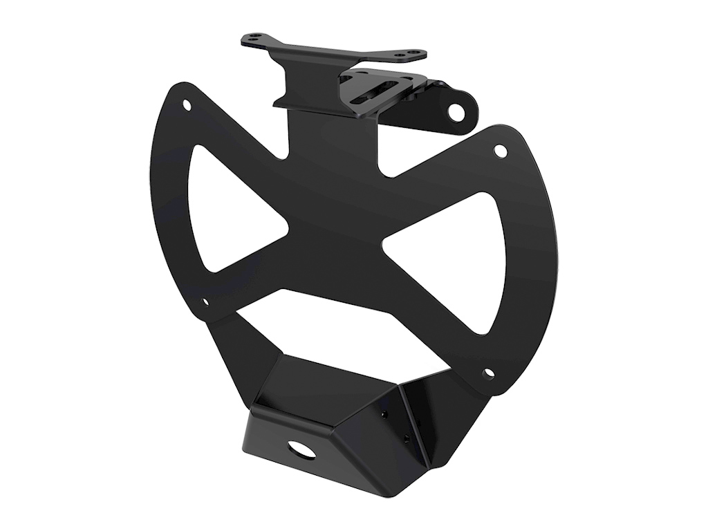 ICON Impact Armor 2018Up Jeep Wrangler JL License Plate Relocation Kit