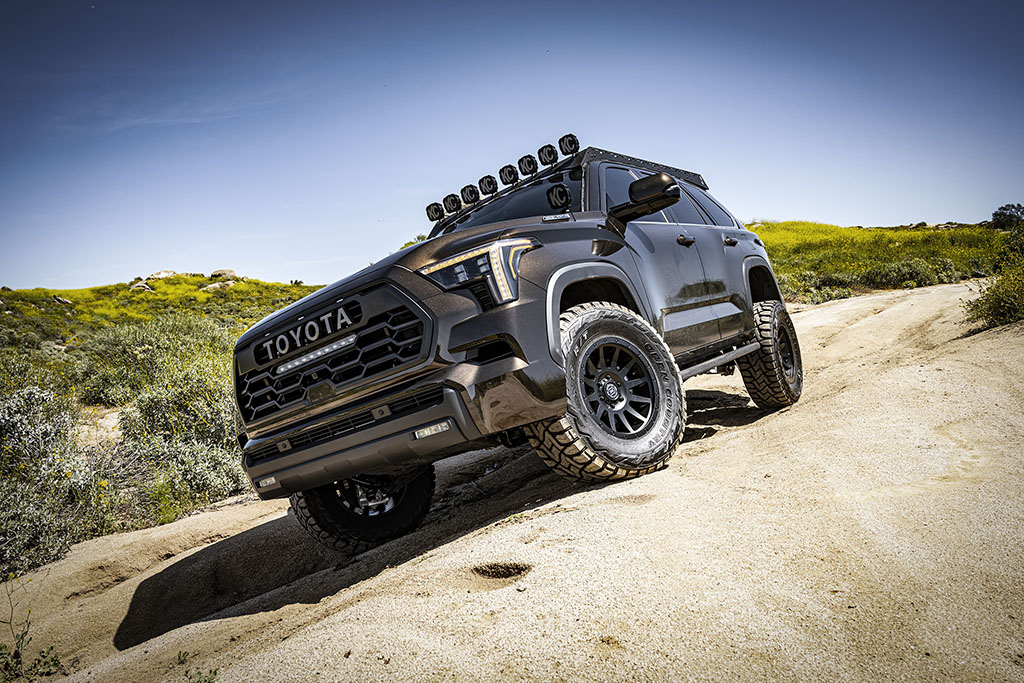 ICON 2022-2025 Toyota Tundra 1.25-3.5" Lift/2023-2025 Sequoia 3-4.5" Lift, Front, V.S. 2.5 Series Coilover Kit, Remote Reservoir w/ CDCV, Pair