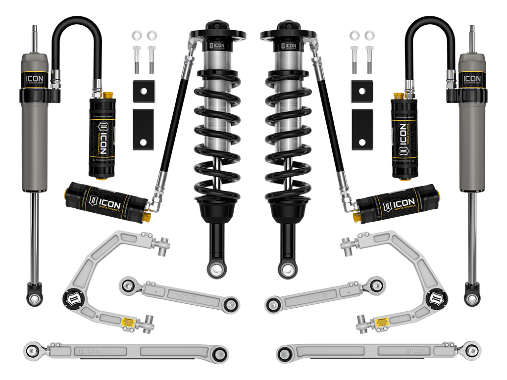 ICON 2022-2025 Toyota Tundra, 1.25-3.5" Lift, Stage 10, 2.5 Suspension System, Billet, CDCV