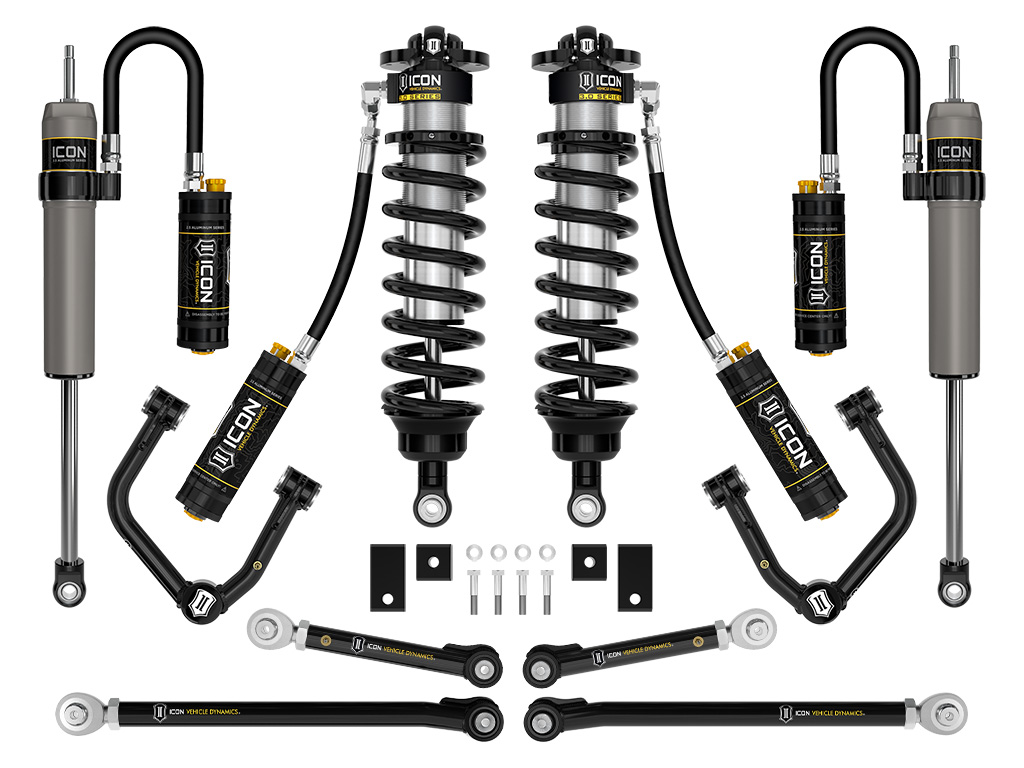 ICON 2022-2025 Toyota Tundra, 2-3.25" Lift, Stage 1, 3.0 Suspension System, Tubular, CDCV