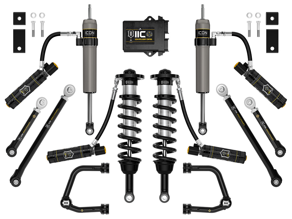 ICON 2022-2025 Toyota Tundra, 2-3.5" Lift, Stage 13, 2.5 Suspension System, Tubular