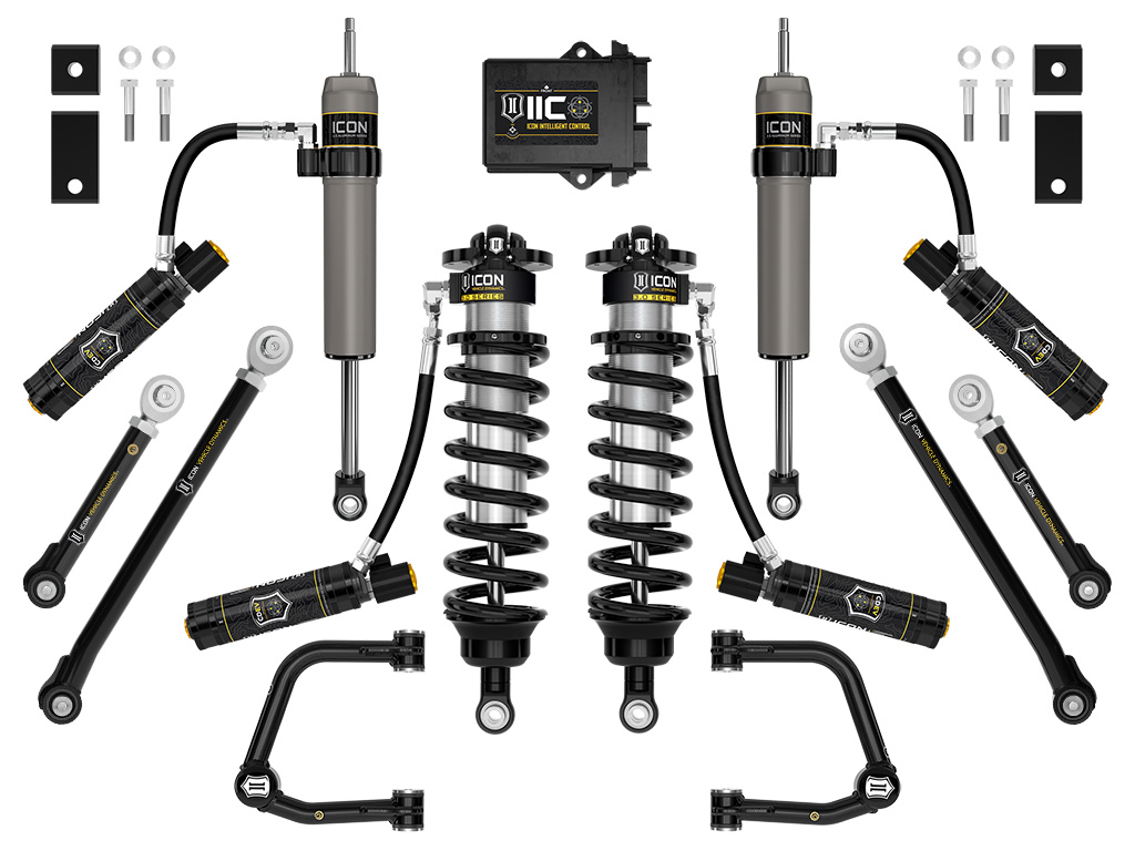 ICON 2022-2025 Toyota Tundra, 2-3.25" Lift, Stage 4, 3.0 Suspension System, Tubular