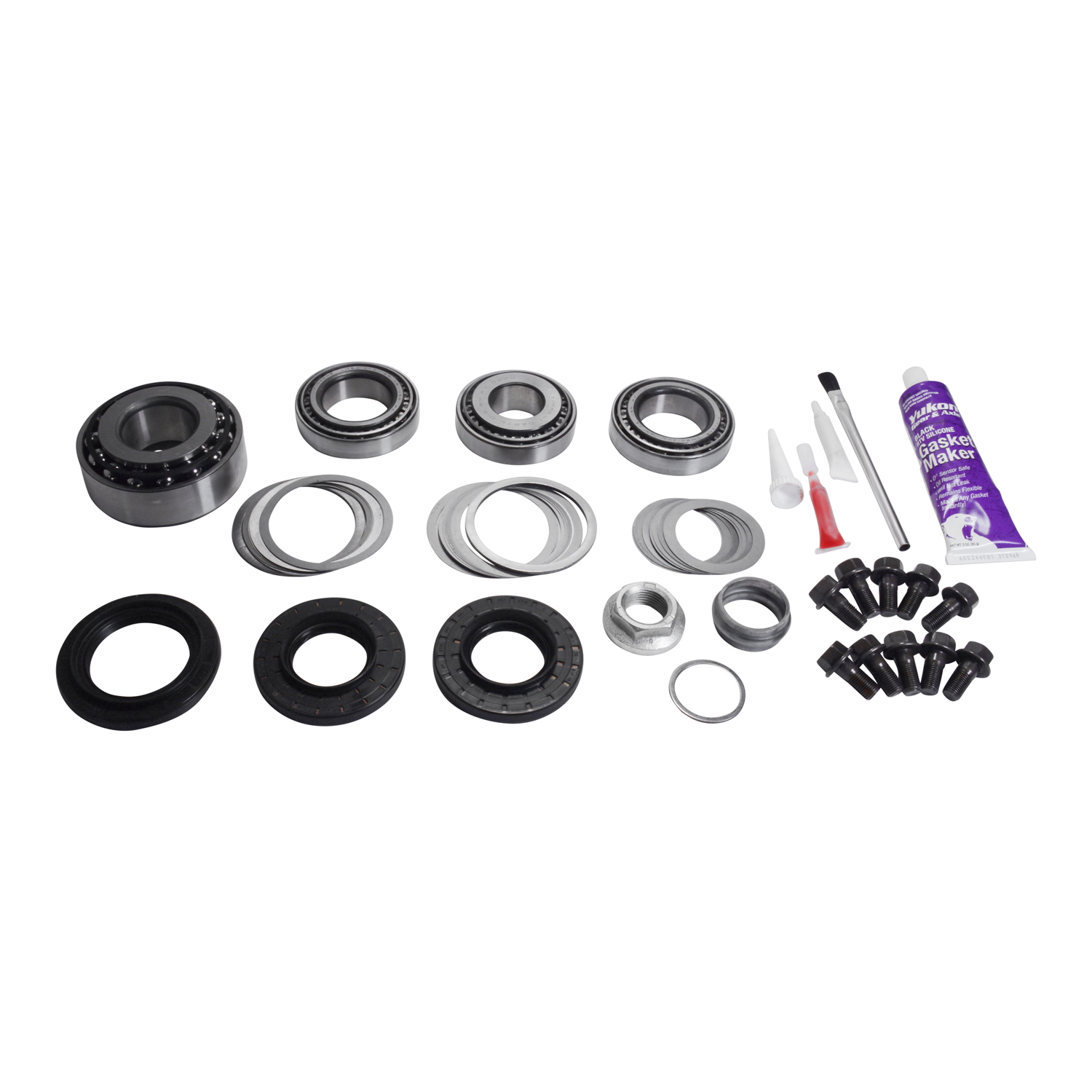 Yukon Ring and Pinion Gear Set for Chrysler ZF 215mm Front Diff, 4.11 Ratio