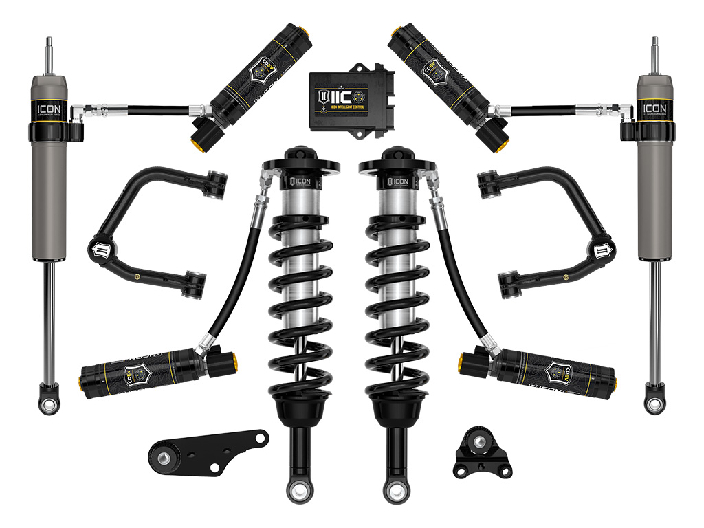 ICON 2024-2025 Toyota Tacoma 1.25-3" Lift, Stage 6 Suspension System, Tubular