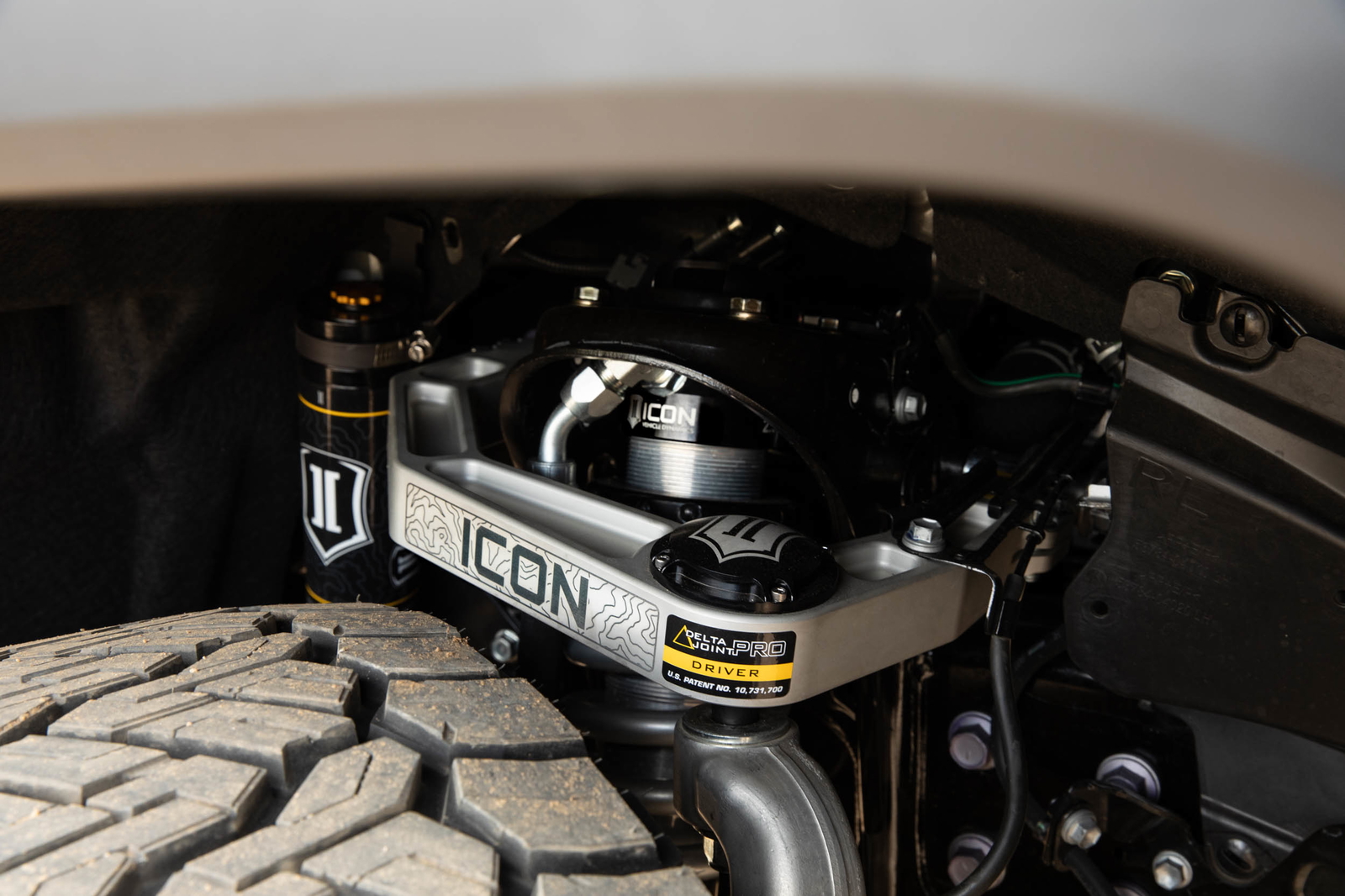 ICON 2024-2025 Toyota Tacoma 1.25-3" Lift, Stage 8 Suspension System, Billet, Triple Rate Rear Springs