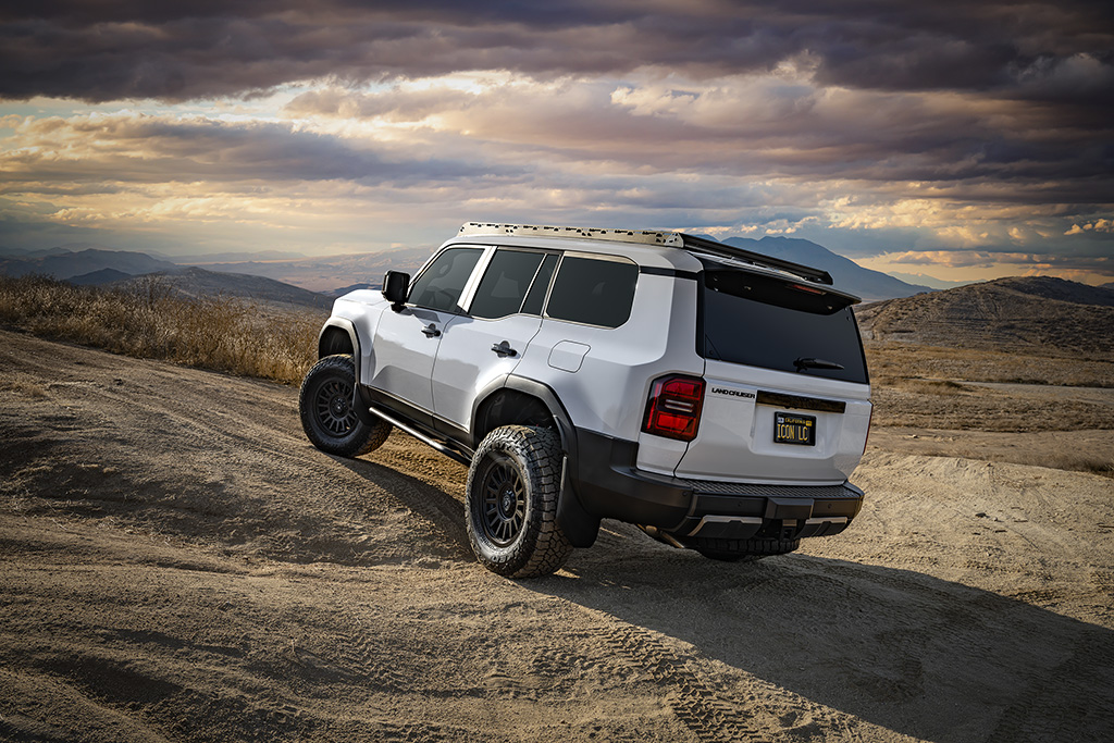 ICON 2024-2025 Toyota Land Cruiser 250 Series, 1.25-3" Lift, Stage 4 Suspension System, Tubular
