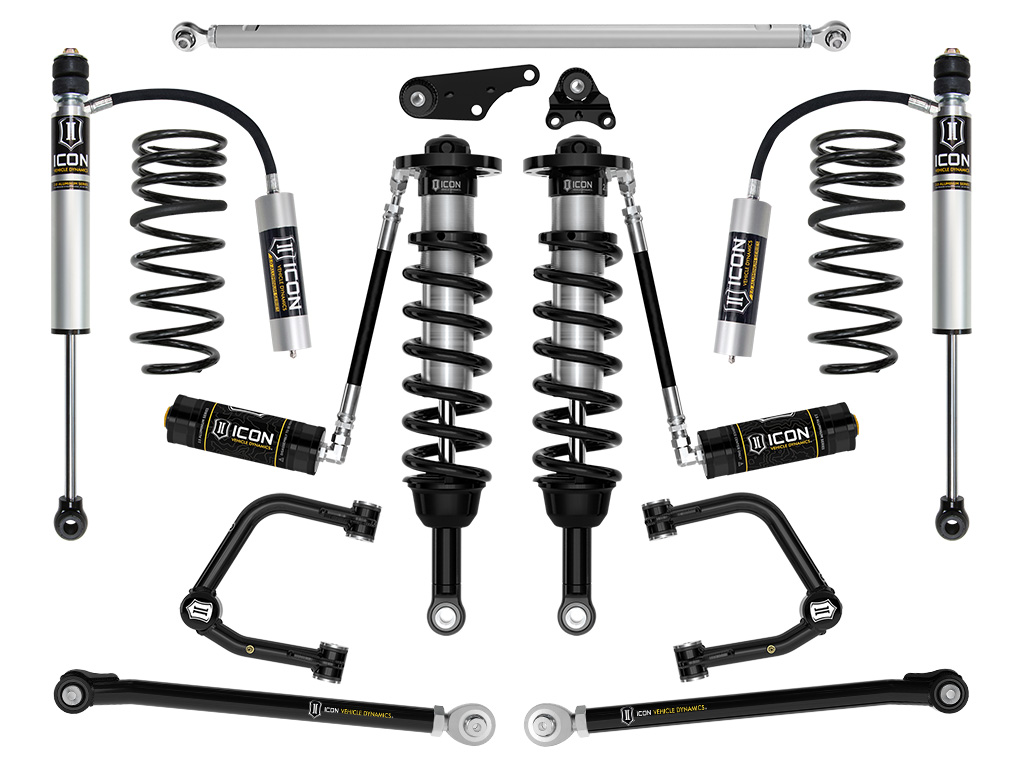 ICON 2024-2025 Toyota Land Cruiser 250 Series, 1.25-3" Lift, Stage 4 Suspension System, Tubular