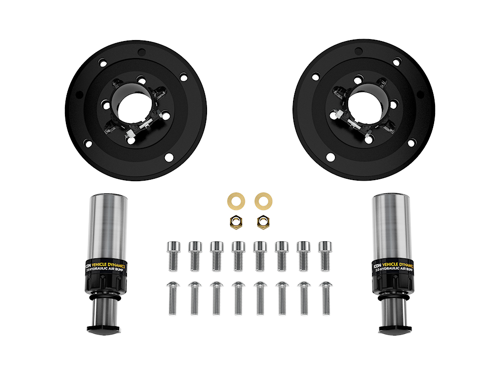 ICON 2024-2025 Toyota Tacoma, Rear, 2.0" Hydraulic Bump Stop Kit, 1.75" Travel
