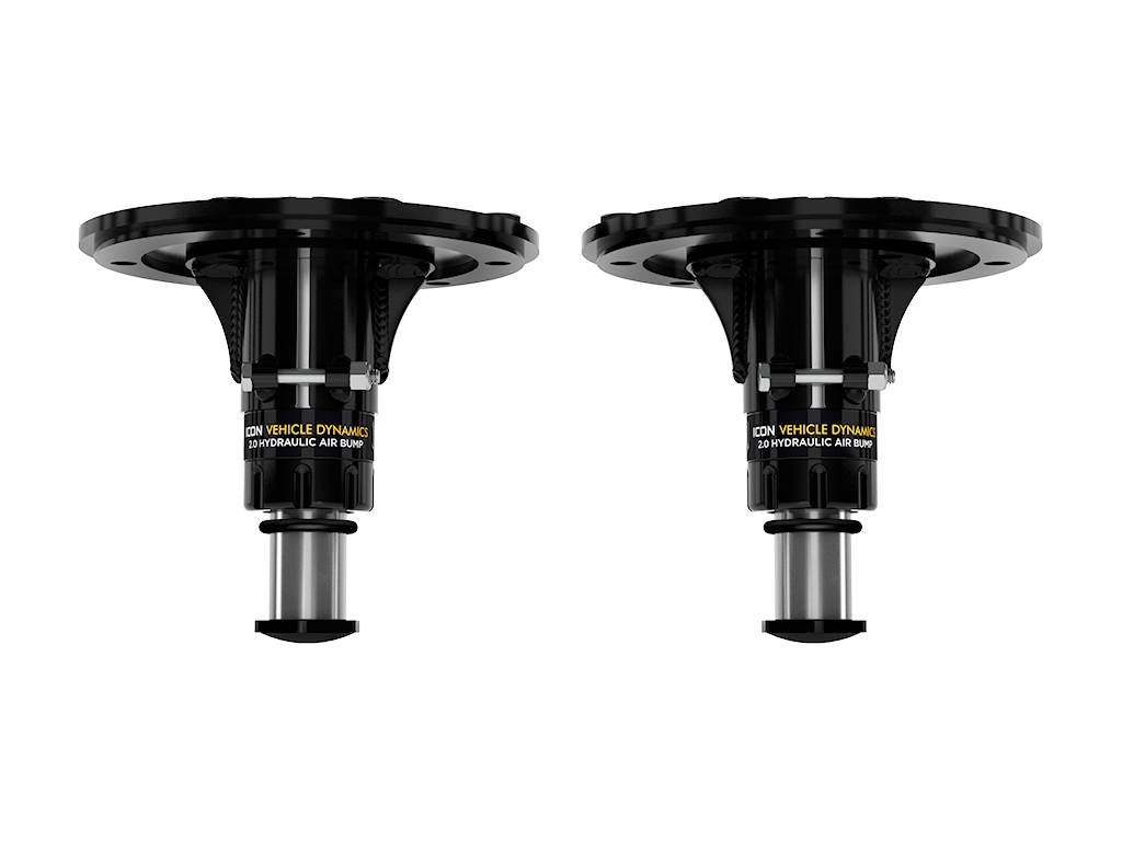 ICON 2024-2025 Toyota Tacoma, Rear, 2.0" Hydraulic Bump Stop Kit, 1.75" Travel