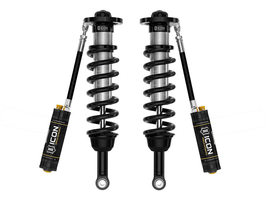 ICON 2023-2025 Sequoia TRD Pro, 1-2.5" Lift, Front, V.S. 2.5 Series Front Coilover Kit, Remote Reservoir w/ CDCV, Pair