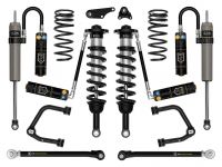 ICON 2024-2025 Toyota Tacoma 1.25-3" Lift, Stage 9 Suspension System, Tubular, Triple Rate Rear Springs