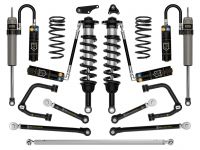 ICON 2024-2025 Toyota Tacoma 1.25-3" Lift, Stage 12 Suspension System, Tubular, Overland Rear Springs