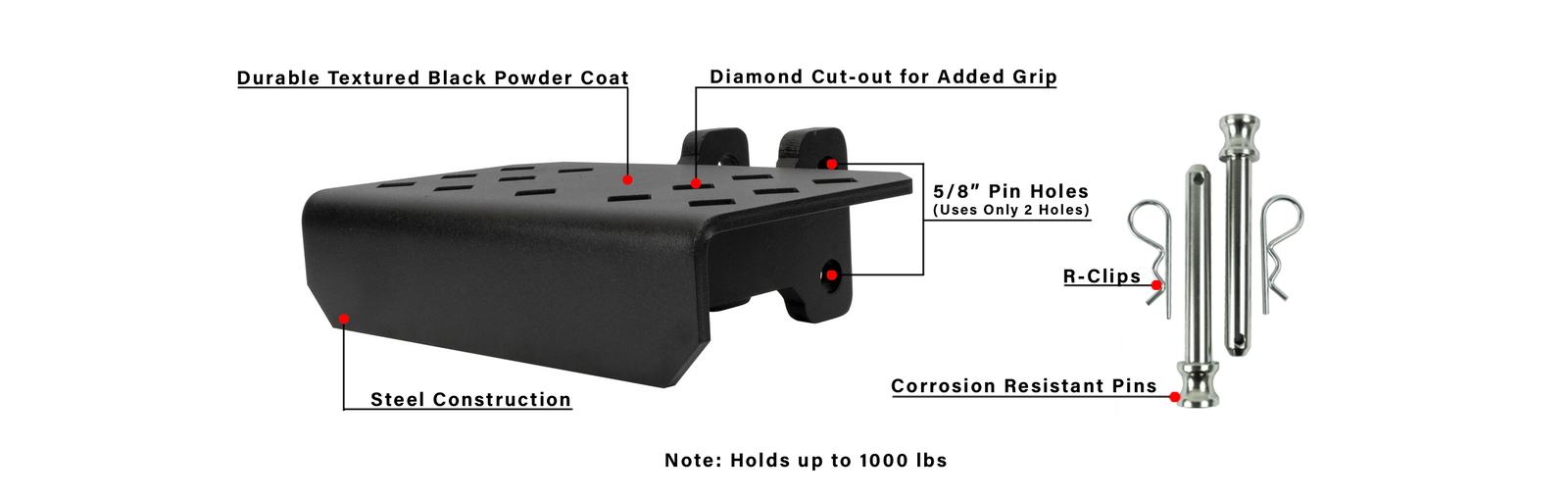 BulletProof Hitch Step Attachment